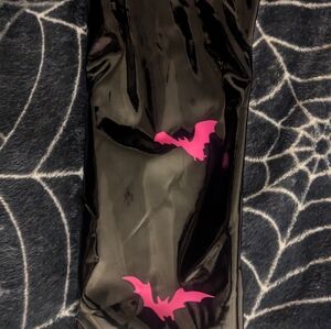 PVC Pants with pink bats!